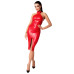 Платье Noir Handmade F354 Red powerwetlook dress - XL