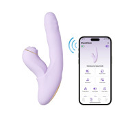 Смарт-вибратор 5в1 Svakom DuoGlow, пульсирующий вибратор с бусинами и пульсирующий стимулятор Смарт-вибратор 5в1 Svakom DuoGlow, пульсирующий вибратор с бусинами и пульсирующий стимулятор