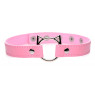 Чокер Master Series Kinky Kitty Ring Slim Choker - Pink