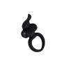 Эрекционное кольцо Adrien Lastic Lingus Black с вибрацией